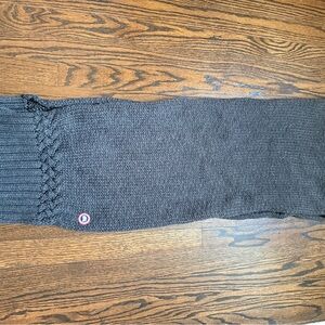 CANADA GOOSE CABLE OVERSIZED SCARF unisex